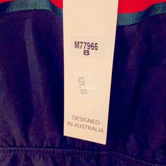 Morning Mist Navy blue Romper playsuit size 8 - Picture 5 of 5